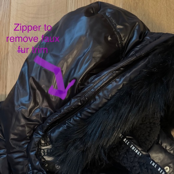 Justice Kids PLUS SIZE coat - size 10 Plus - Picture 3 of 12